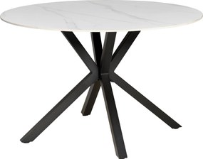 XXXLutz JEDÁLENSKÝ STÔL, biela, 118/118/76 cm MID.YOU - Stoly - 000055016501