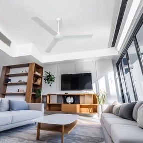 ZEVENTI - Stropný ventilátor TOFINO biely