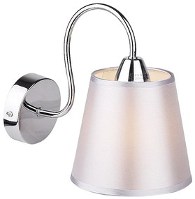 CLX Moderná nástenná lampa LANDO, sivá