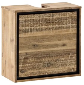 furniture-nabytek.cz - Masívna skrinka pod drez Jolo z akácie, lakovaná, hnedá