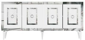 Skrinka Karya White and Silver