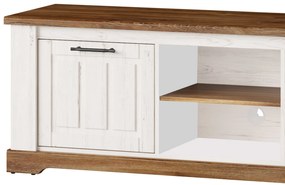 TV stolík Country 25 163 cm dub Stirling/borovice Andersen