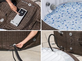 Vírivka Bestway Lay-Z-Spa BALI Smart 7 Wifi hydromassage 5-7 osôb Bestway 6001P