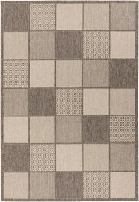 XXXLutz PLOCHO TKANÝ KOBEREC, 80/150 cm hnedá, krémová - Online Only bytové doplnky - 005937070701