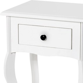 Sconto Stolík KAMILA 1 biela