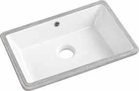 Mexen Venus vstavané umývadlo 54 x 35 cm, biele - 25415400