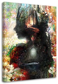 Gario Obraz na plátne Snehulienka - Barrett Biggers Rozmery: 40 x 60 cm
