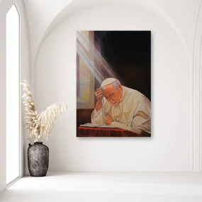 Gario Obraz na plátne Pápež Ján Pavol II Rozmery: 70 x 100 cm