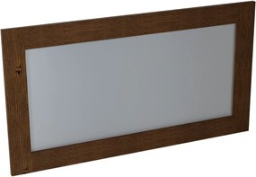 Sapho Sapho, BRAND zrkadlo 130x70x3cm, morený smrek, BA061S