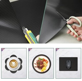 Protišmyková podložka HALVE čierna 48x500 cm