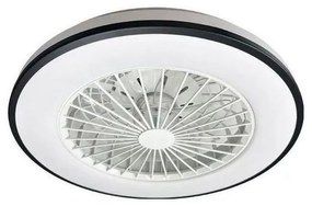 LED Stropné svietidlo s ventilátorom OPAL LED/48W/230V + diaľkové ovládanie