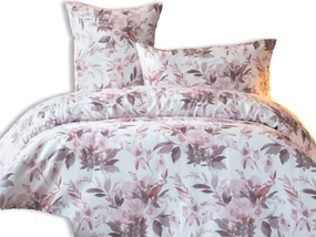 SATÉNOVÉ POSTEĽNÉ OBLIEČKY LUXURY NINNA 200X220 CM, 2KS 70X80 CM VZOROVANÉ