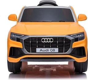 LEAN CARS Audi Q8 batéria auto JJ2066 žltá lakovaná