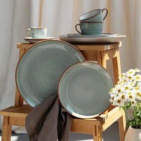 Tanier dezertný Coupe 20 cm set 4 ks - Elements Day Mandala - 492519