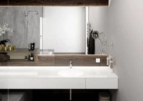 Hansgrohe Vernis Blend, umývadlová batéria 100 bez odtokovej súpravy, EcoSmart, chrómová, HAN-71580000