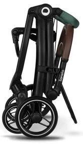 Lionelo - Kočík INGRID zelená/čierna