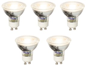 Sada 5 stmievateľných LED žiaroviek GU10 5W 370lm 3000K