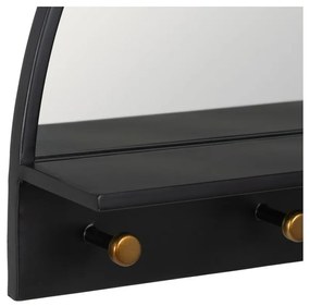 Nástenné zrkadlo s vešiakom 69x43 cm – Ixia