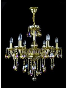 Wranovsky JWZ167061100 - Krištáľový luster na reťazi CLARIT 6xE14/40W/230V