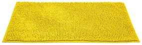 Žltá textilná kúpeľňová predložka 50x80 cm Chenille - Allstar