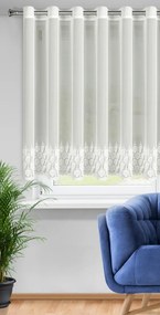 ZÁCLONA NA KRÚŽKOCH NIRA 350X150 CM KRÉMOVÁ