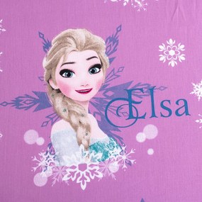 Jerry Fabrics Bavlnené napínacia prestieradlo 90x200 + 25 cm - Frozen "Duo sisters 02"