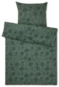 Posteľná bielizeň renforcé, štandardná veľkosť, zelená