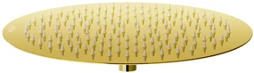 Mexen KAI, podomietkové rameno 40cm + sprchová hlavica 30cm, zlatá, 79230-50 + 79211-50