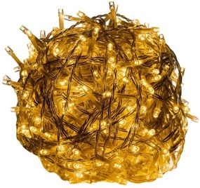 Vianočné LED osvetlenie - 10 m, 100 LED, teple biele