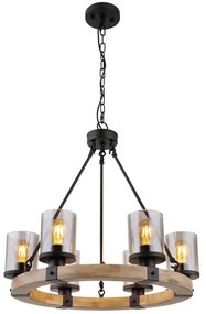 Globo 15555-6H - Luster na reťazi LILA 6xE27/60W/230V