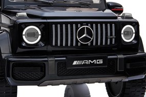 Detské elektrické autíčko na diaľkové ovládanie BestBerg BBCC-60B - Mercedes-Benz AMG G63 / od 3 rokov / nosnosť 25 kg / čierna