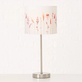 Stolová lampa Kornelia s kvetinovým vzorom Variant: A