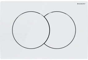 Ovládacie tlačidlo Geberit Delta01 plast biele 115.107.11.1, 1 ks