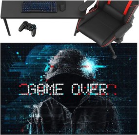 Protišmykový herný koberec Game Over