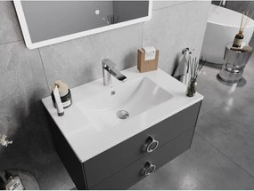 Mexen Atena, umývadlo na zapustenie do dosky 71 x 46 cm, biela, 25017000