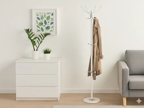 CH Stojanový vešiak Kazer - biela