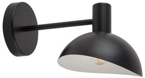 Sigma Nástenná lampa ARTIS 1xE14/40W/230V čierna SI0241