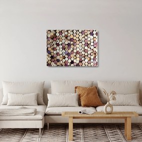 Sklenený obraz - Vinárska sezóna (70x50 cm)