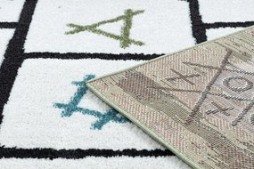 Dywany Łuszczów, Detský kusový koberec Fun Hop green, 160x220, viacfarebná, detská izba