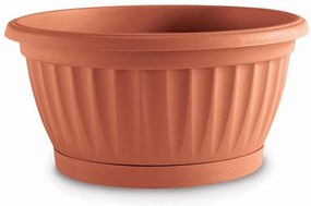 Kvetináč Mediteran Lux 25x12,0h 4,5lt Terakota T910250