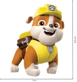PIPPER. Samolepka nad vypínač „PAW Patrol - Rubble"