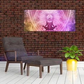 Obraz - Meditačná aura (120x50 cm)