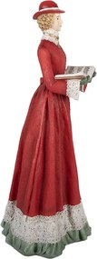 Sada 4ks vianočné dekorácie figúrka vianočný zbor Nativity Choir - 13*12*40 cm