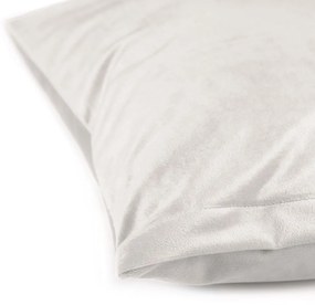 Biante Zamatová obliečka na vankúš Velvet Prémium SVP-024 Krémovo biela 35 x 45 cm