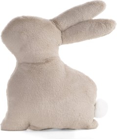 VEĽKONOČNÝ VANKÚŠ RABBIT 35X39 CM BÉŽOVÁ