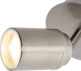 Moderné kúpeľňové bodové svetlo oceľ IP44 - Ducha