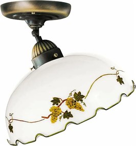 Kolarz 731.10.111 - Prisadený luster NONNA 1xE27/75W/230V priemer 30 cm vínová