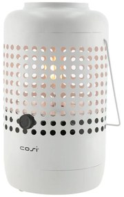 Svetlosivá plynová lampa Cosi Drop, výška 37 cm