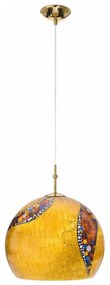 Kolarz 0392.31M.3.Ki.Au - Luster na lanku LUNA 1xE27/60W/230V 24K zlatý
