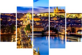 Obraz - Karlov most, Praha, Česká Republika (150x105 cm)